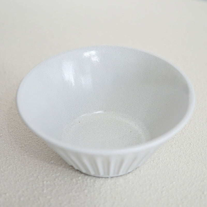 【YAMANI】美濃燒碗子14.9cm | WHITE