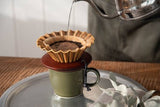 Bellows | Cafe Brown Flare Dripper & Holder Set
