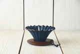 Bellows | Nordic Blue Flare Dripper & Holder Set